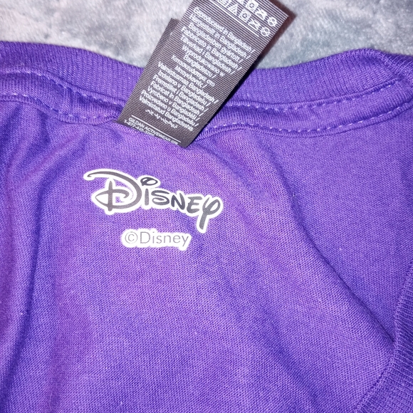 NWOT XL Mickey's Halloween Trick Or Treat Candy Co Purple Shirt Disney Goofy - Picture 3 of 4